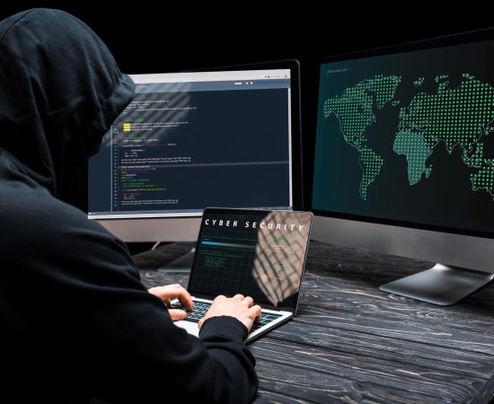 Managed Endpoint Security Cybersecurity Hacker Dark Onlinekriminalität