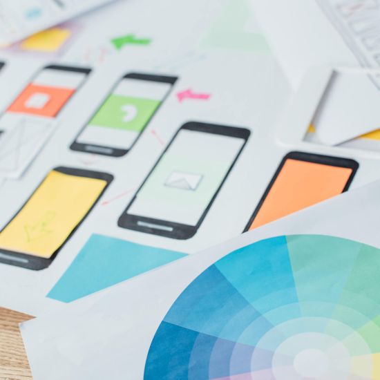 individuelle website mit klarer struktur