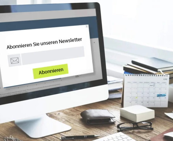 Abonnieren Sie unseren Newsletter PC Büro 