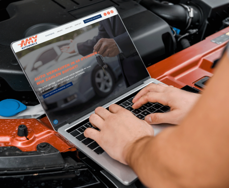 Amy Automobile Webseite Webdesign