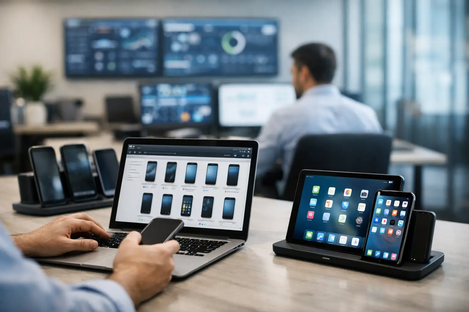 Mobile Geräte zentral verwalten im Unternehmen