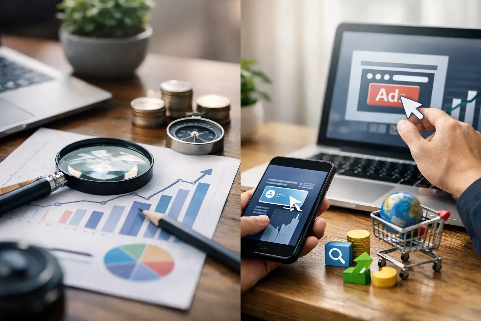 SEO oder Google Ads: Was bringt Unternehmen voran?
