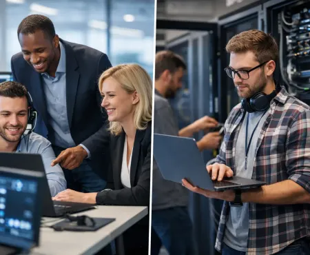 Managed IT oder interne IT: Was passt besser?