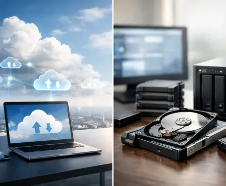 Cloud Backup versus lokale Sicherung im Vergleich