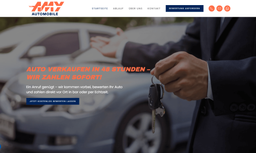 Amy Automobile Webdesign