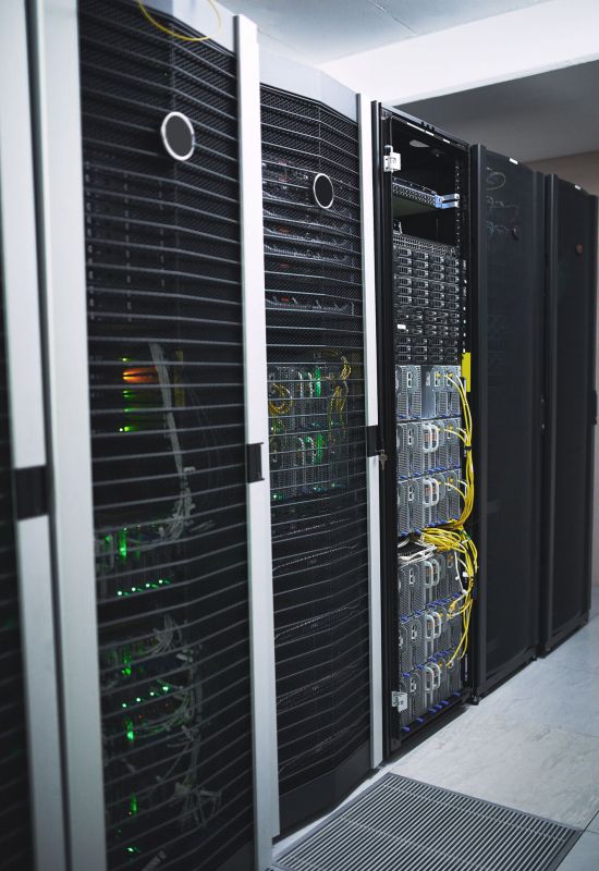 Backup Server Gerät Technik Kabel