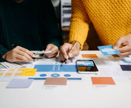 AB Test Webdesign Menschen Büro