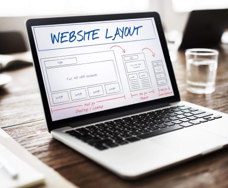 Webseite Relaunch Layout