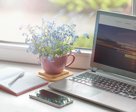 Geistiges Heilen Webdesign Heilpraktiker
