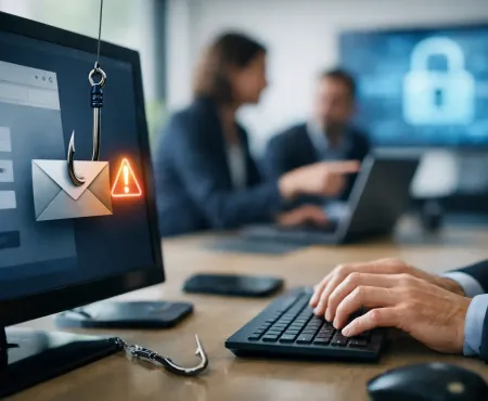 Phishing-Angriffe im Unternehmen verhindern