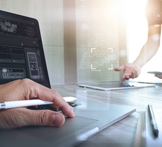 wordpress website layout mit klarer navigation