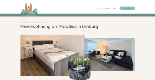 Ferienhaus Webdesign