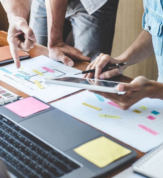 individuelle wordpress website mit klarer navigation