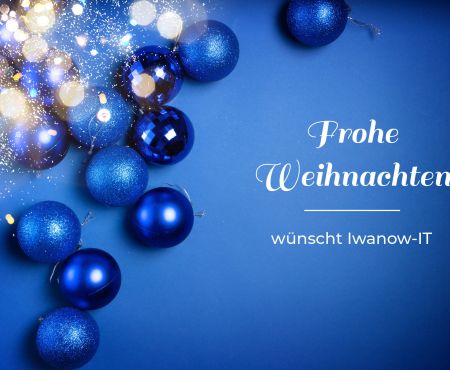 Frohe Weihnachten wünscht Iwanow-IT