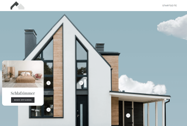 Immobilienmakler Beispielseite Design