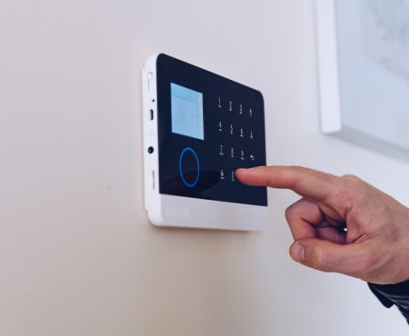 Zeiterfassung Digital Finger Hand Code Ger&auml;t