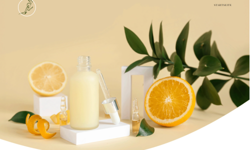 Kosmetikstudio Webdesign Entwurf Website