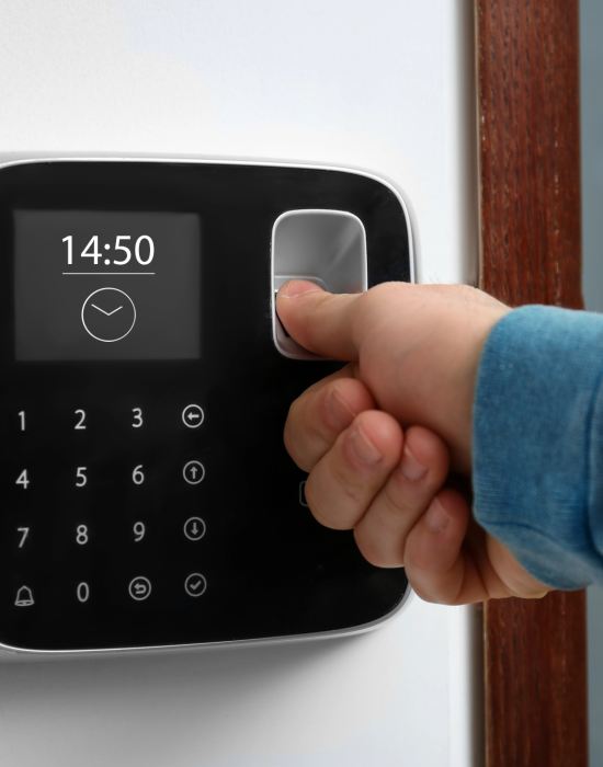 Managed Zeiterfassung Fingerabdruck Arbeitszeit 